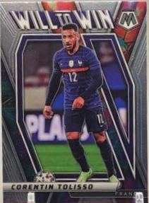 Corentin Tolisso #13 Soccer Cards 2021 Panini Mosaic Road to FIFA World Cup Will to Win
