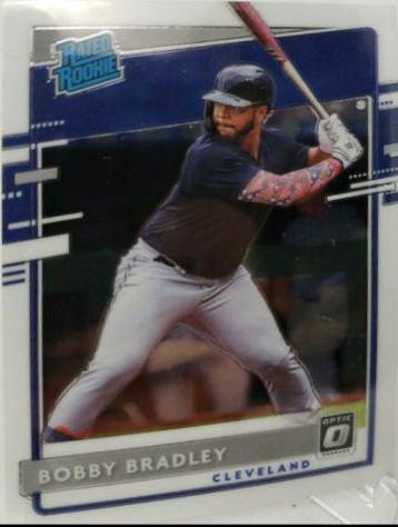 Bobby Bradley #63 2020 Panini Donruss Optic Baseball