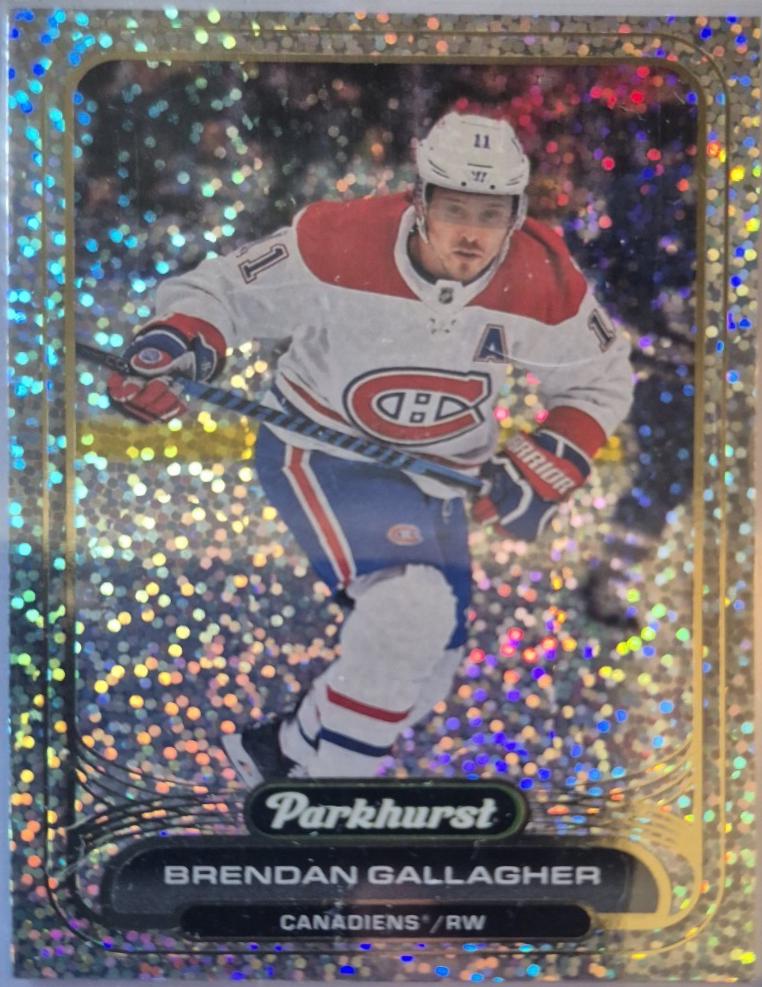 Brendan Gallagher #156 2023-24 Parkhurst Hockey