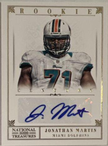 Jonathan Martin [Autograph Gold] #245