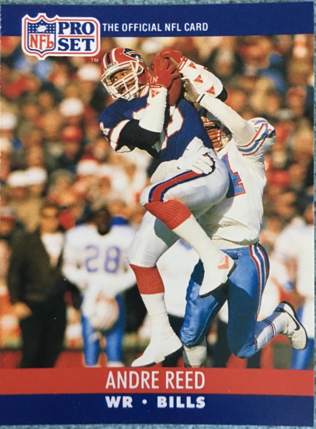 Andre Reed #440 Football Cards 1990 Pro Set