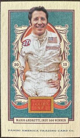 Mario Andretti [Mini American Caramel Blue Ink] #75