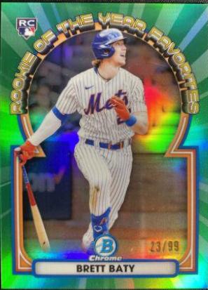 Brett Baty [Green] #ROYF-3