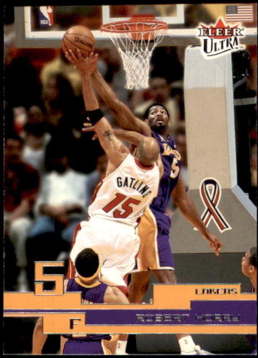 Robert Horry #25 Basketball Cards 2002 Ultra