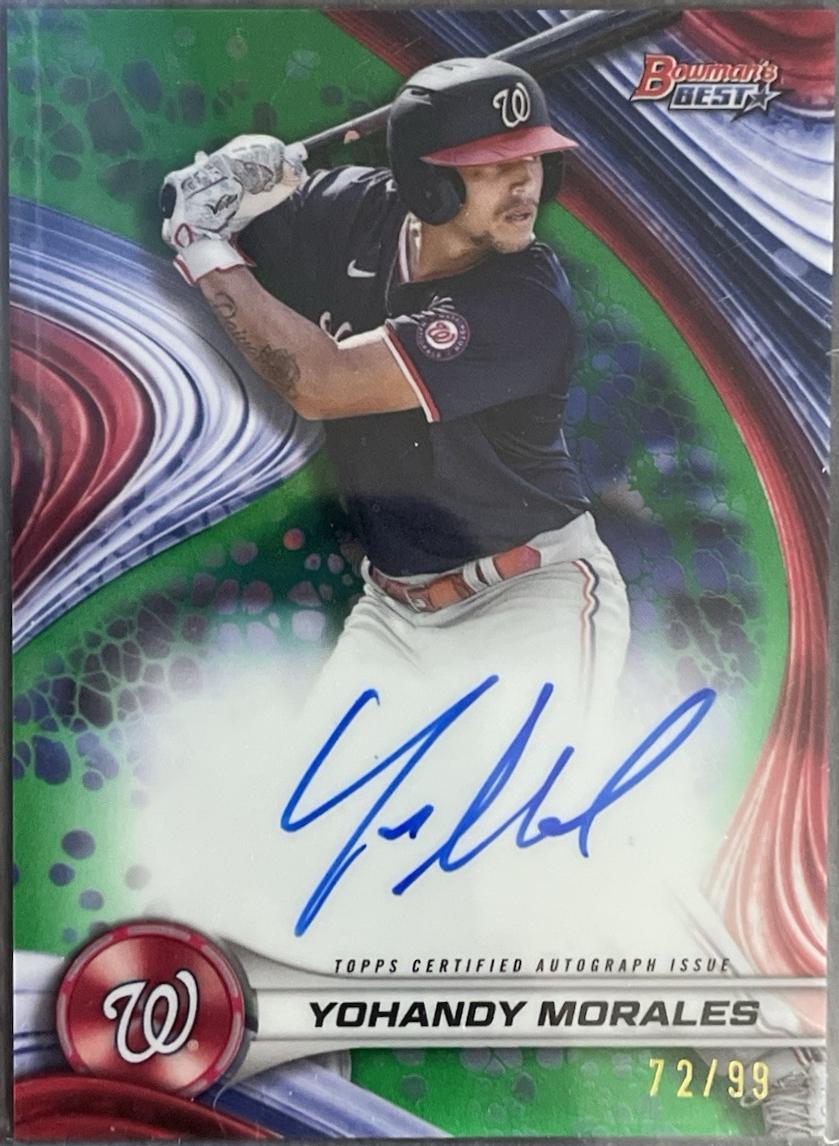 Yohandy Morales [Green Refractor] #B24-YM
