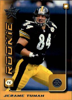 Jerame Tuman #276 1999 Leaf Rookies & Stars Football