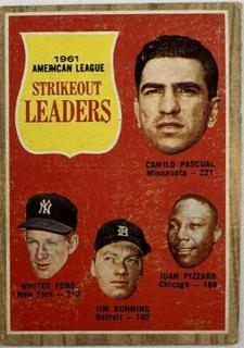 AL Strikeout Leaders