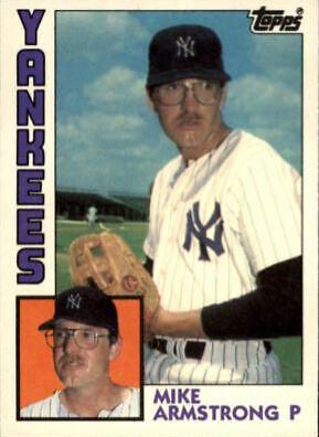 Mike Armstrong #3T Baseball Cards 1984 Topps Traded
