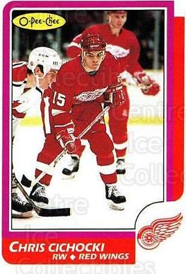 Chris Cichocki #41 Hockey Cards 1986 O-Pee-Chee