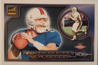 Chris Redman #13 Football Cards 2000 Pacific Aurora