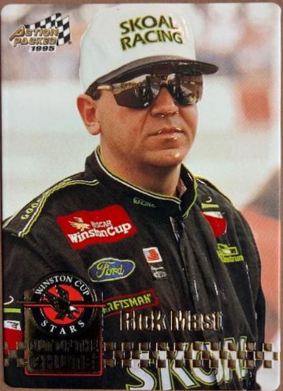 Rick Mast #26 Racing Cards 1995 Action Packed NASCAR