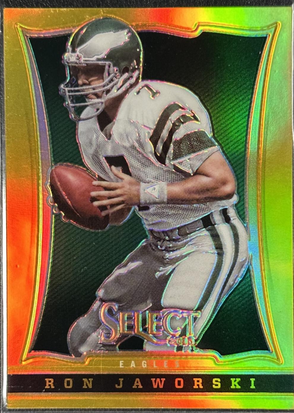 Ron Jaworski [Gold Prizm] #143