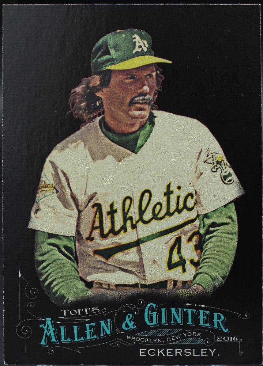 Dennis Eckersley #192 2016 Topps Allen & Ginter X Baseball