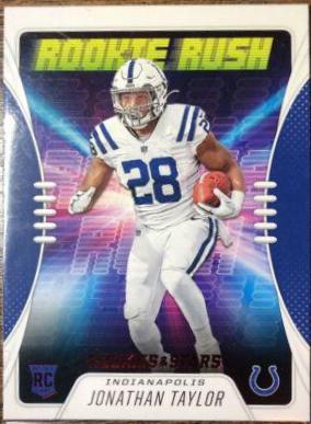 Jonathan Taylor #RR-15 Football Cards 2020 Panini Rookies & Stars Rush