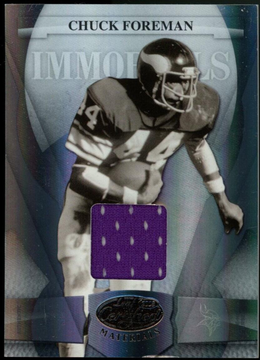 Chuck Foreman #240 2008 Leaf Certified Materials Football