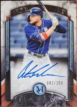 Austin Meadows #AA-AM Baseball Cards 2022 Topps Museum Collection Archival Autographs