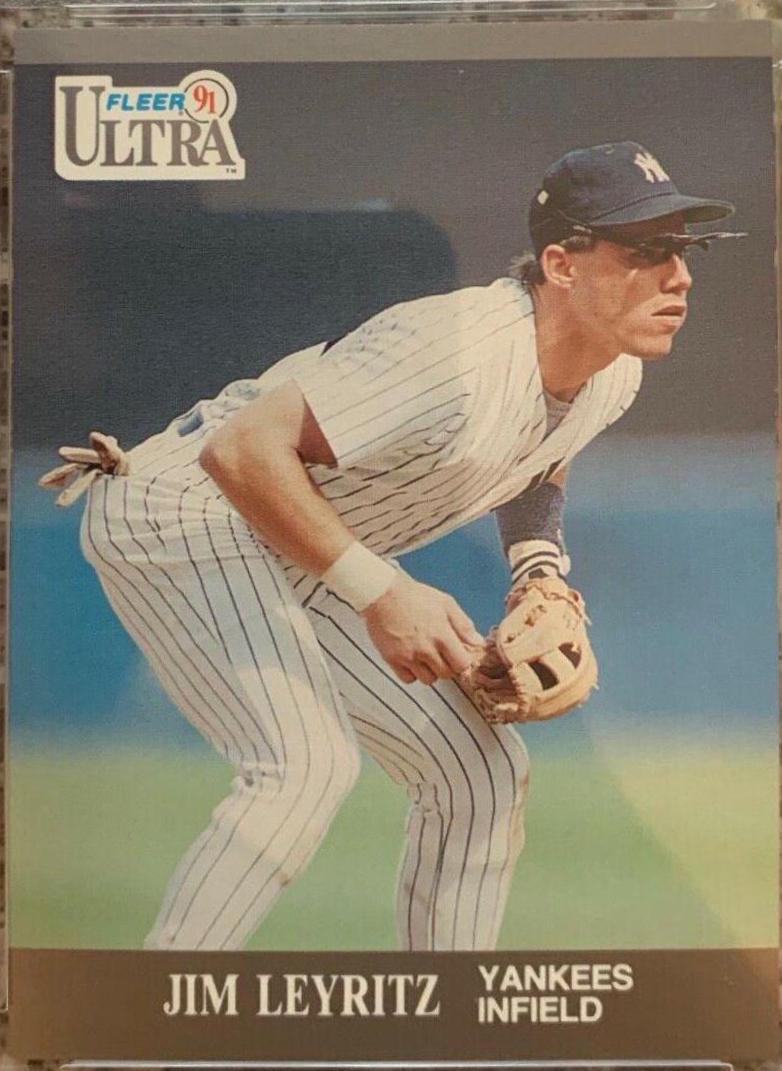 Jim Leyritz #237 1991 Ultra Baseball