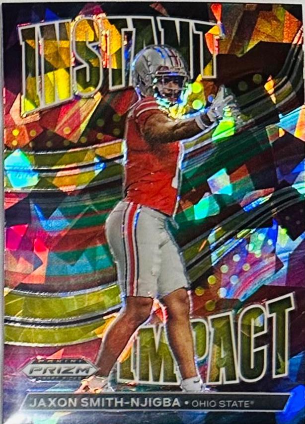 Jaxon Smith Njigba #II-8 2023 Panini Prizm Draft Picks Instant Impact Football