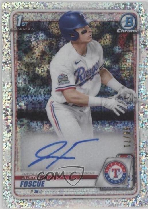 Justin Foscue [Sparkle Refractor] #CDA-JF