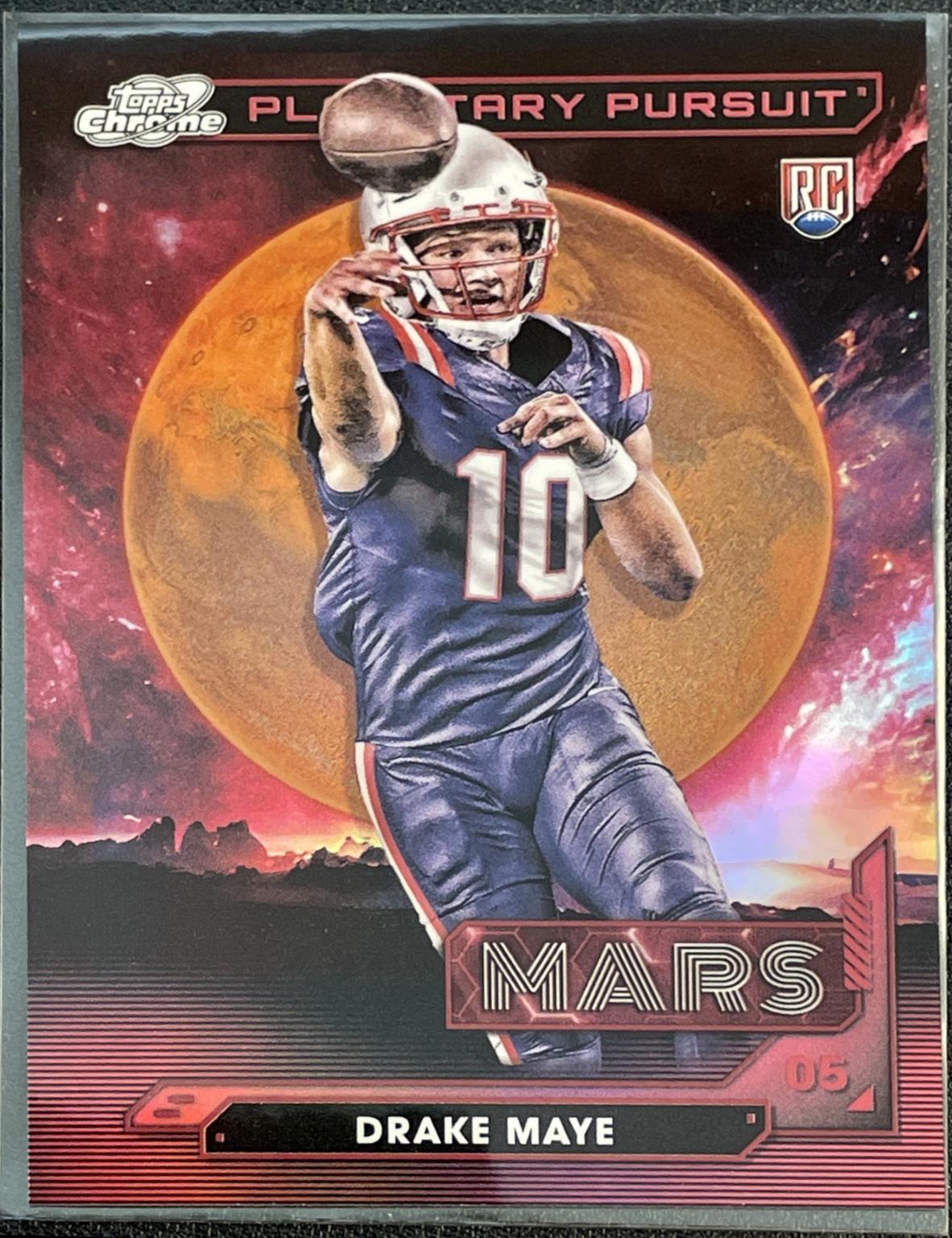 Drake Maye [Mars] #PPMR-DM Prices | 2024 Topps Cosmic Chrome