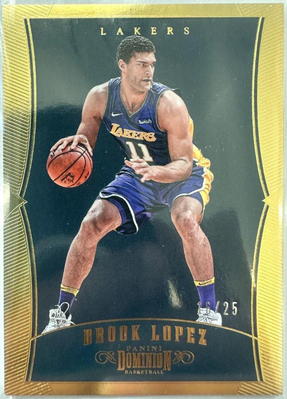 Brook Lopez #44 Basketball Cards 2017 Panini Dominion
