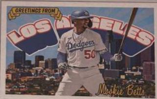 Mookie Betts #PC-8 Baseball Cards 2022 Topps Archives Postcards