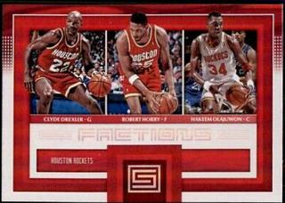 Hakeem Olajuwon/Clyde Drexler/Robert Horry