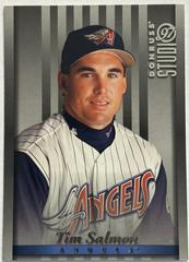 Tim Salmon #67 Baseball Cards 1997 Donruss Studio Prices