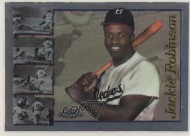 Jackie Robinson #42 Baseball Cards 1997 Topps Chrome