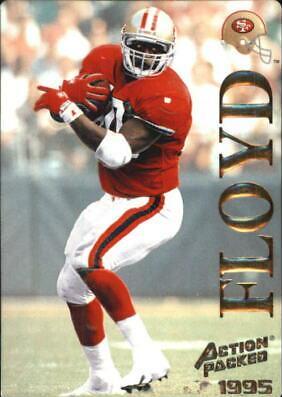 William Floyd #12 Football Cards 1995 Action Packed