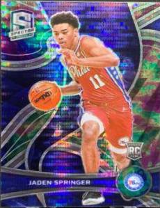 Jaden Springer #208 2021-22 Panini Spectra Basketball