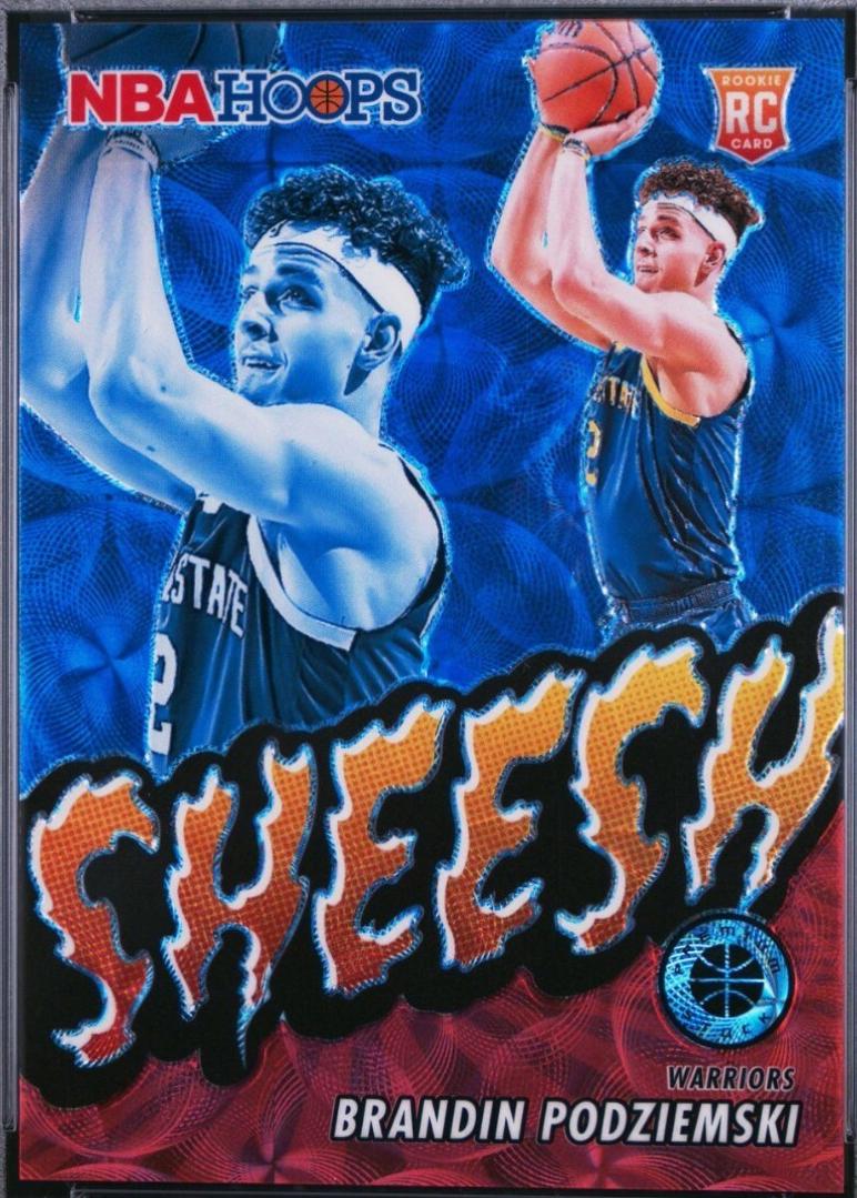 Brandin Podziemski [Red Seismic Prizm] #21