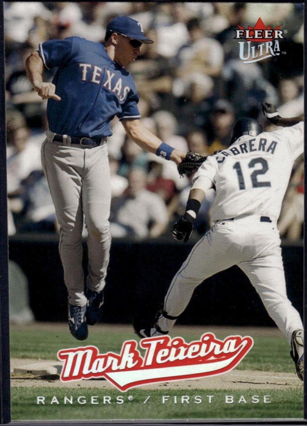 Mark Teixeira #40 Baseball Cards 2005 Fleer Ultra