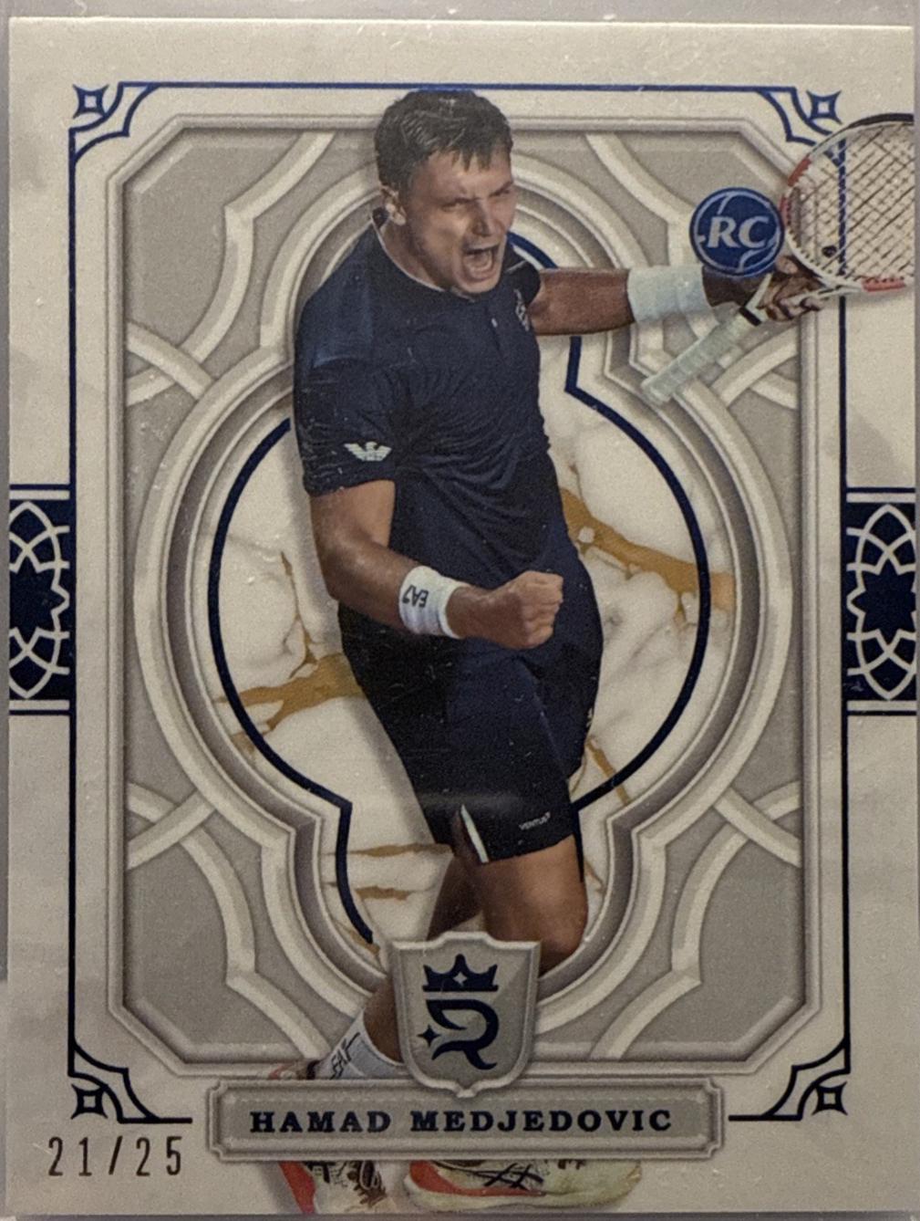 Hamad Medjedovic [Blue] #82 Prices [Rookie] | 2024 Topps Royalty ...