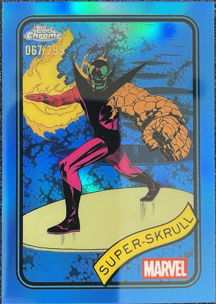 Super-Skrull Blue Refractor