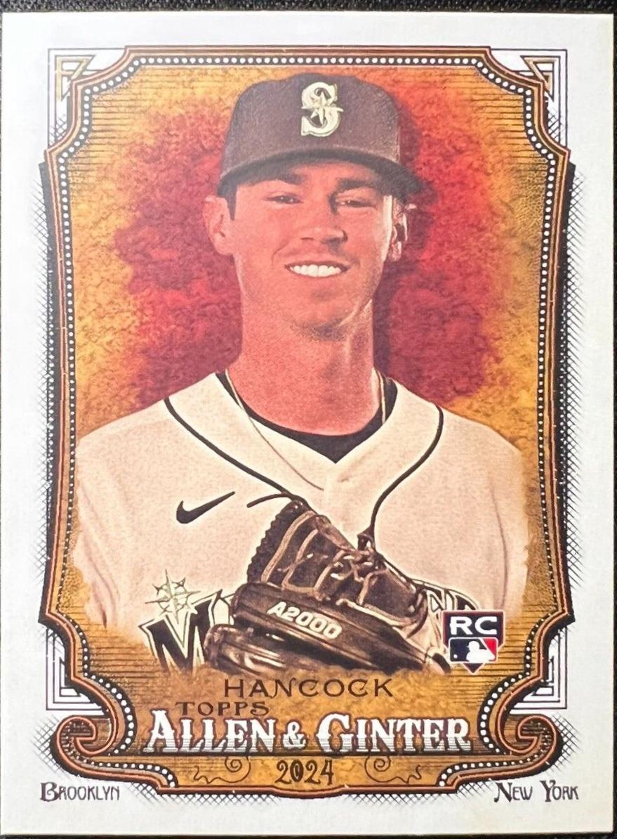 Emerson Hancock #21 Baseball Cards 2024 Topps Allen & Ginter Chrome