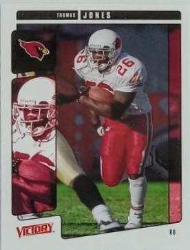 Thomas Jones #3 Football Cards 2001 Upper Deck Victory