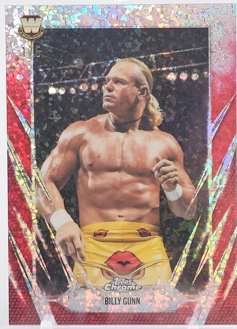 Billy Gunn [Red Mini Diamond Refractor] #22