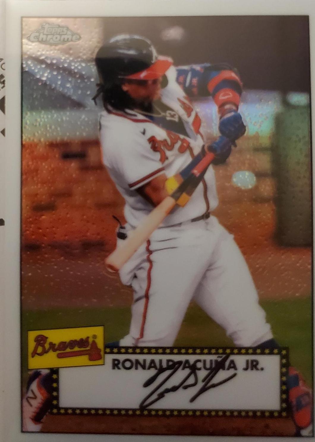 Ronald Acuna Jr [Chrome] #TC52-45 Prices | 2021 Topps 1952 Redux