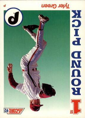 Tyler Green #810 Baseball Cards 1992 Score