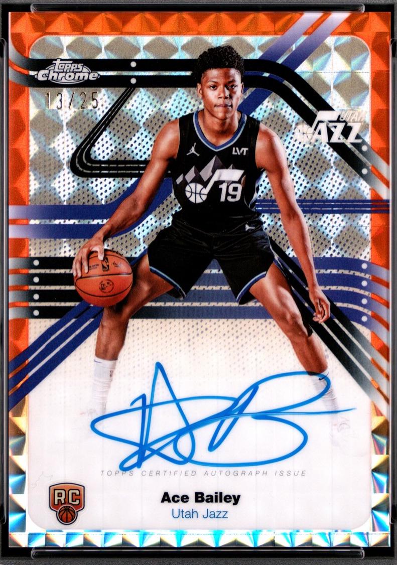 Ace Bailey [Orange Geometric Refractor] #NS-AB