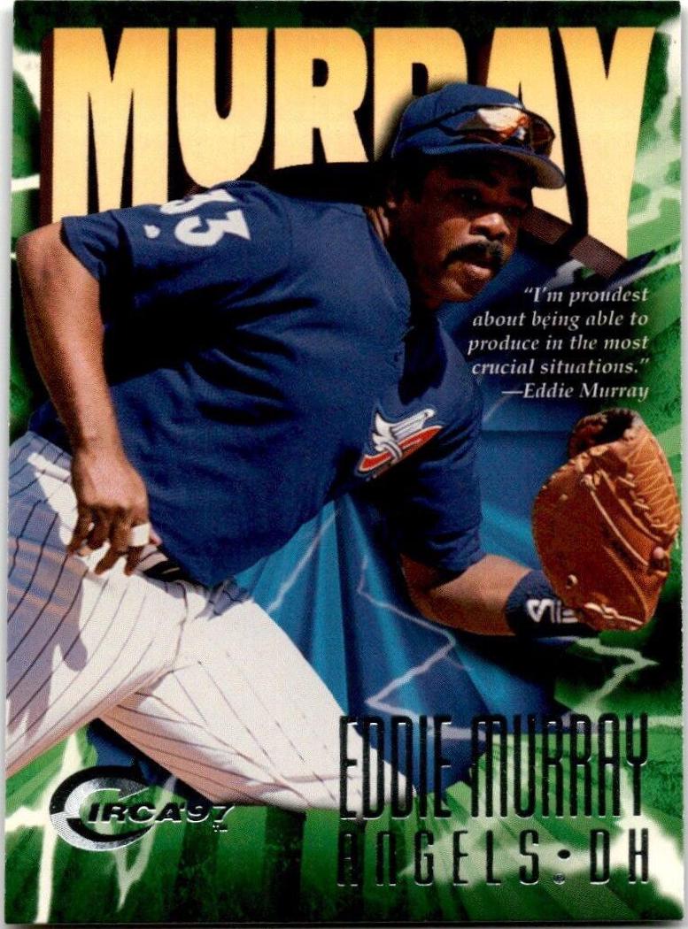 Eddie Murray #33 Baseball Cards 1997 Circa
