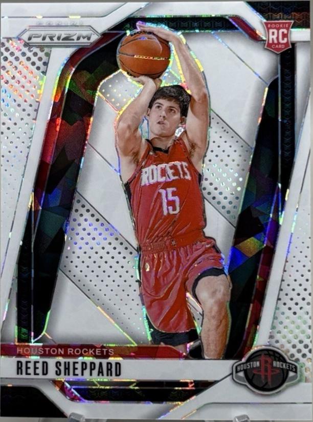 Reed Sheppard [White Ice] #268 Prices | 2024 Panini Prizm | Basketball ...