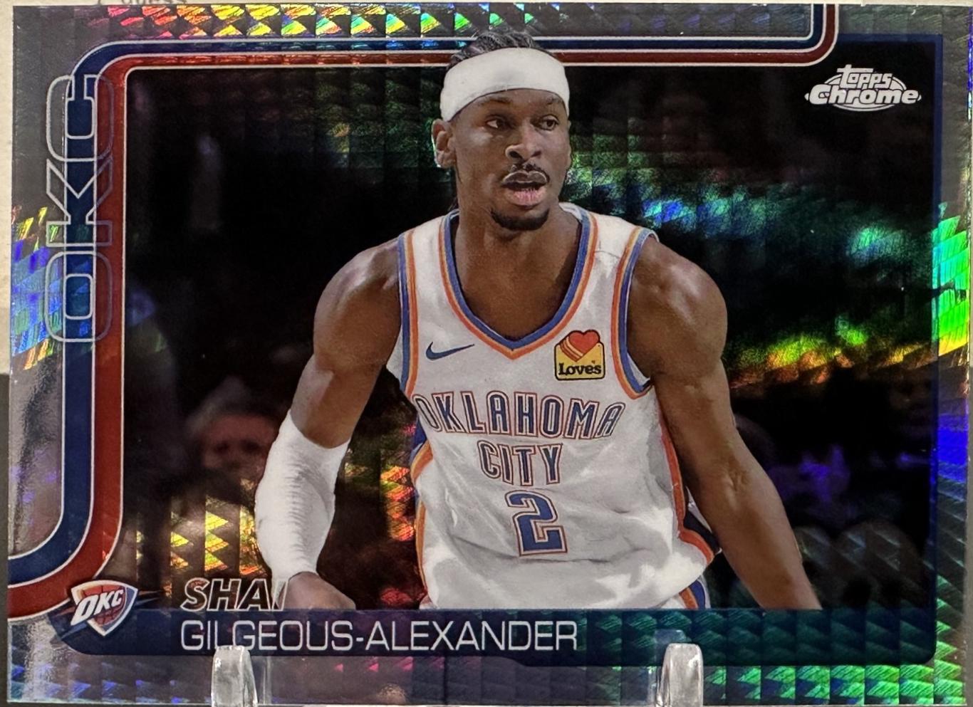 Shai Gilgeous-Alexander [Prism Refractor] #141 Prices | 2025 Topps