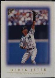 Derek Jeter #20 Baseball Cards 1999 Topps Gallery