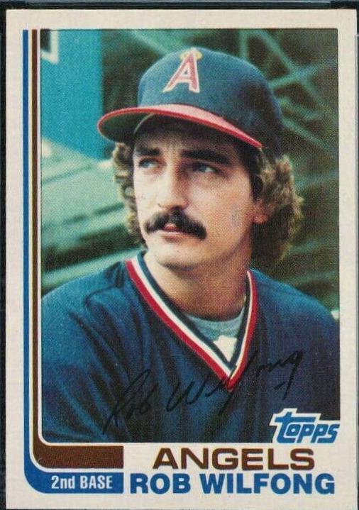 Rob Wilfong #128T Baseball Cards 1982 Topps Traded