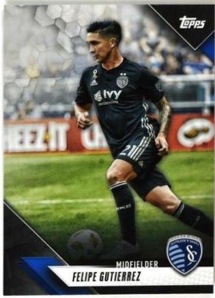 Felipe Gutierrez #38 2019 Topps MLS