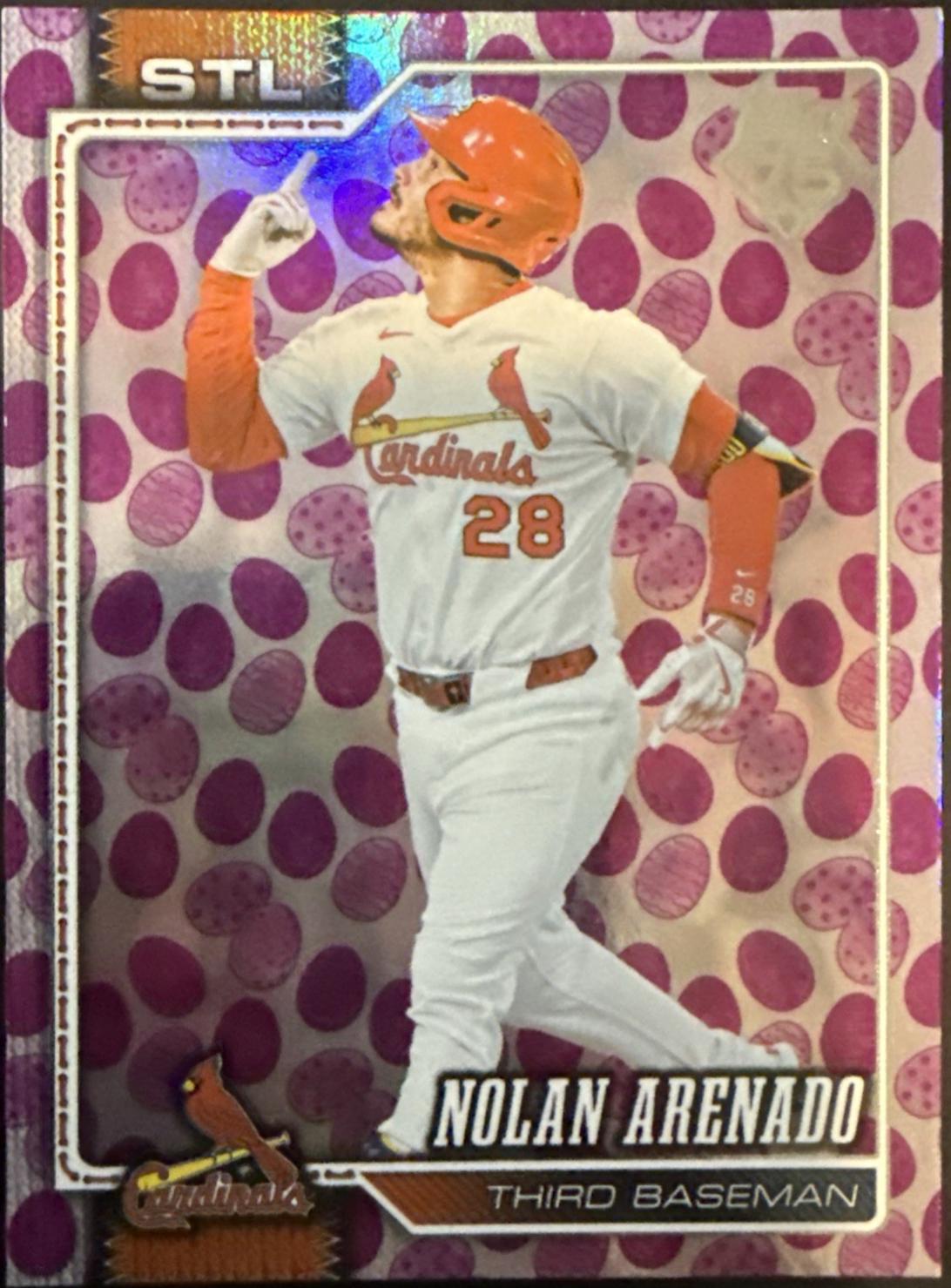 Nolan Arenado [Holiday Eggs] grading analysis