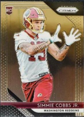 Simmie Cobbs Jr. #298 Football Cards 2018 Panini Prizm
