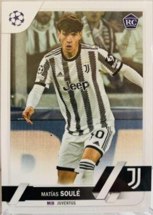 Matias Soule #147 2022 Topps UEFA Club Competitions